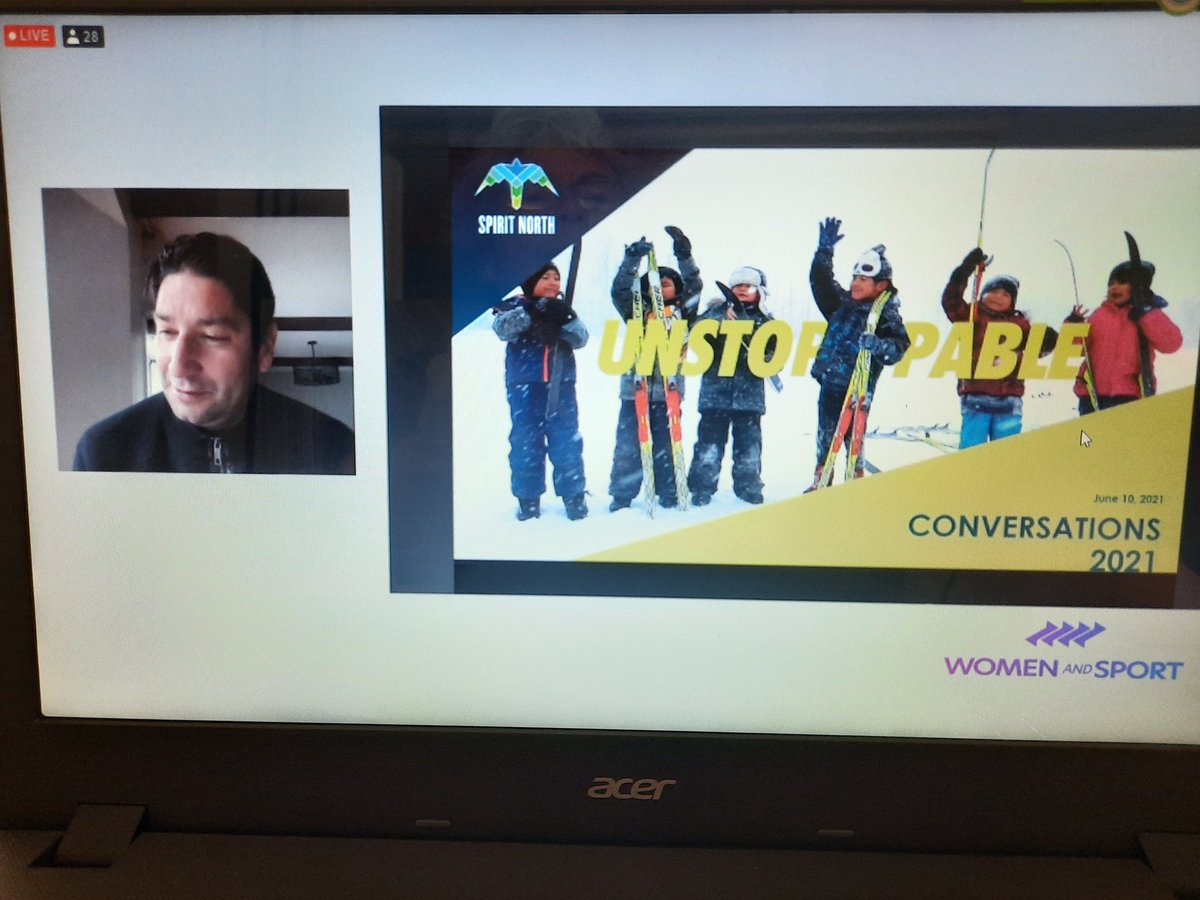 Conversation021's tweet photo. More great sessions happening now in the 3rd round of Discovery Tent.

* Spirit North Initiative for Indigenous Girls in Sport - @BeckieScott4 &amp; Sean Lessard https://t.co/n2Bs01Jaxp