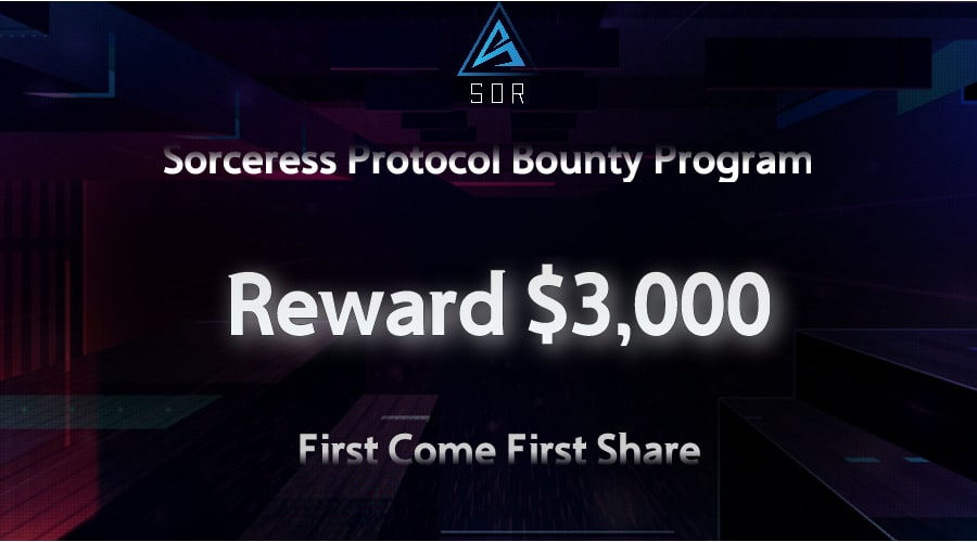 SORprotocol's tweet photo. 🎉🎉🎉
THE SORCERESS PROTOCOL BOUNTY PROGRAM IS HERE!

Complete the campaigns for both ✅Twitter and ✅Telegram to share 💰$3,000💰equivalent SOR.

Check the details of the Bounty Program and submit your result through: https://t.co/YDGFjFn9Jt https://t.co/Fr52NEpne3