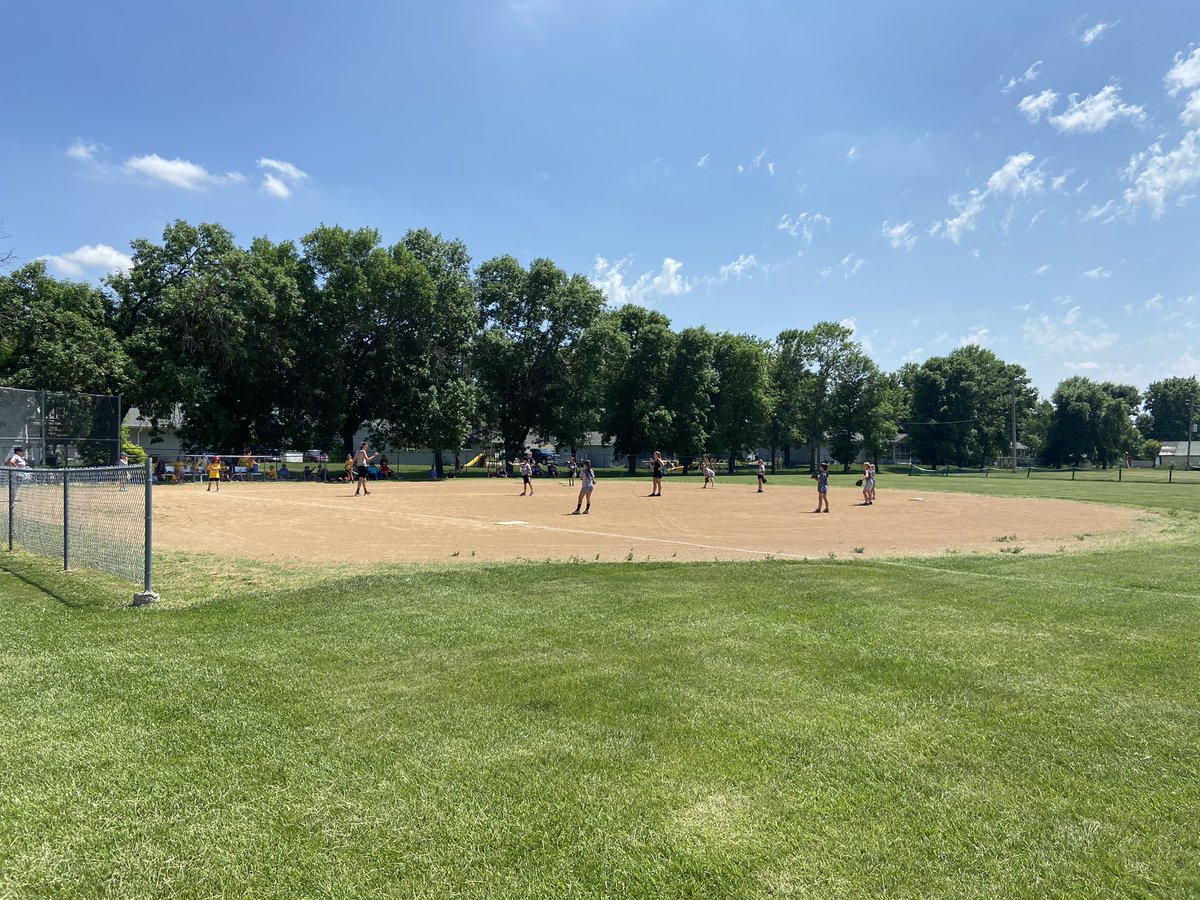 It’s a great (&amp; hot) day for 3rd and 4th grade ponytail softball! 🥎

#dgfrebels #softball #summerrecreation #communityeducation
#summerbreak