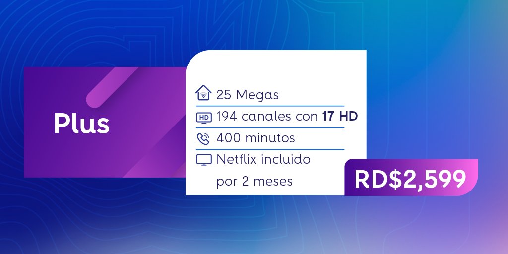 altice_do's tweet photo. ¡Conecta tu hogar con toda la velocidad y entretenimiento de los planes #TripleplayAltice! 
#AesAltice #HechosDeFibra https://t.co/kuqFoHVBOE