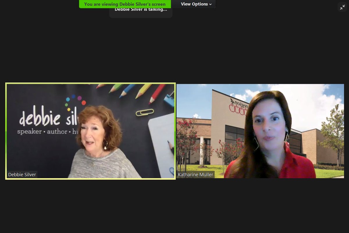 R4SpecialEd's tweet photo. Day 2 #R4SEI: Dr. Debbie Silver presents "Building Resiliency in Educators" to more than 800 virtual attendees. #diags #slps #lssps #survivingandthriving https://t.co/LePRBBhsDQ
