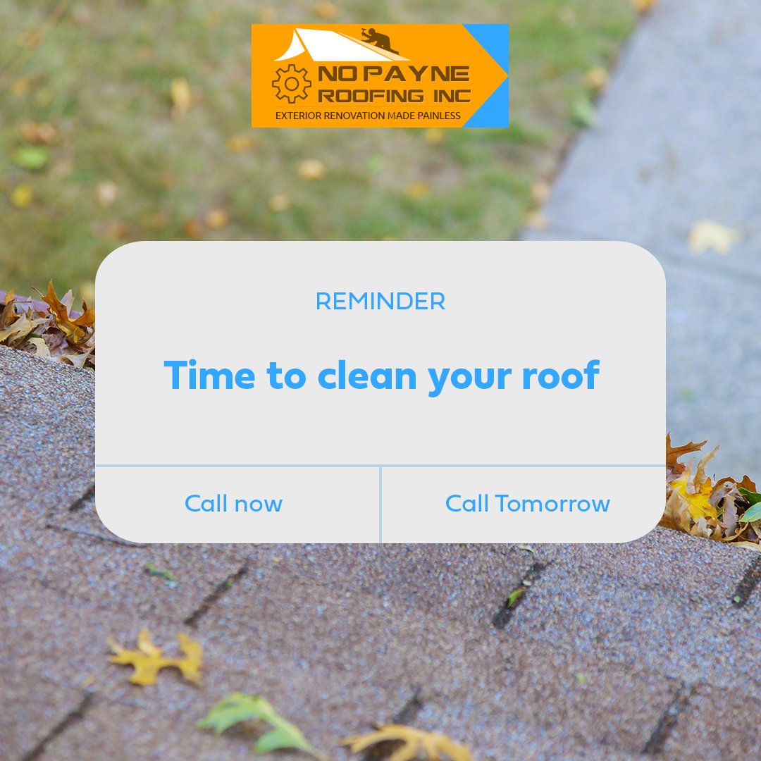 NoPayneRoofing's tweet photo. Time to clean your roof before one of Calgary’s famous storms takes matters into its own hands.

#NoPayne #AlbertaRoofing #CalgaryRoofing #SaveYourRoof #SaveYourHome #PayneLess #Roofers #AlbertaRoofers #yyc #Calgary #CalgaryAB #CalgaryAlberta #roofingcalgary #calgaryroofing https://t.co/Pah0vg4ktP