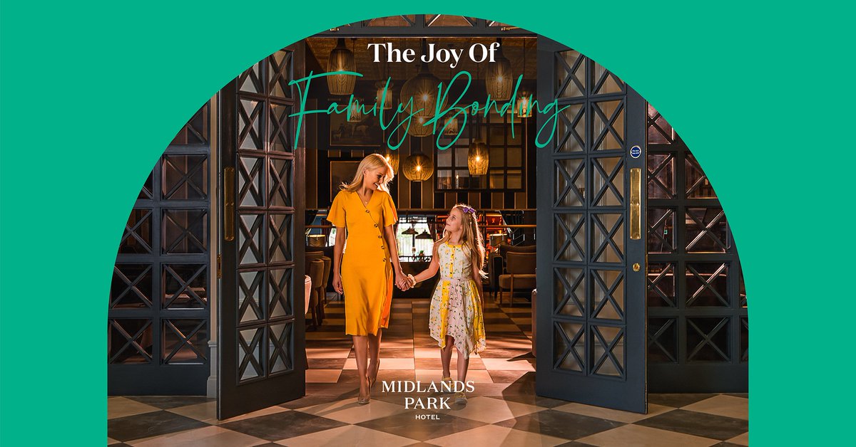 The joy of feeling the warmth of your child's hand in yours as you explore new surroundings. The joy of breaking routines, big hugs and playful games. The joy of meals that make magic moments, and giddy grins as dessert arrives – this is true joy #TheJoyOf #MidlandsParkHotel