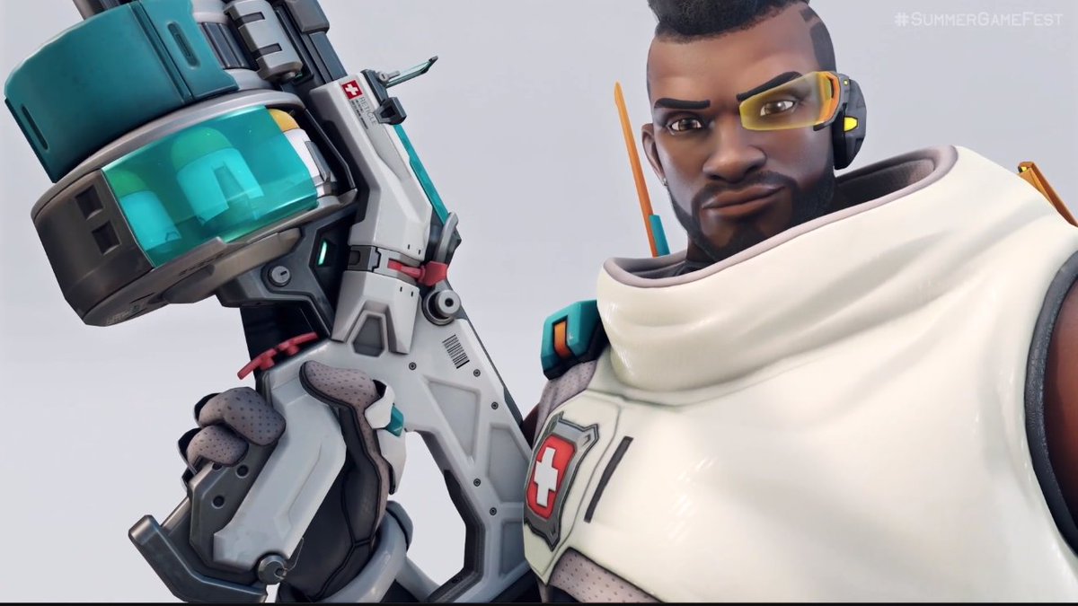 Niandra_'s tweet photo. Overwatch 2 Baptiste model has been revealed! https://t.co/vGV46PhSp3