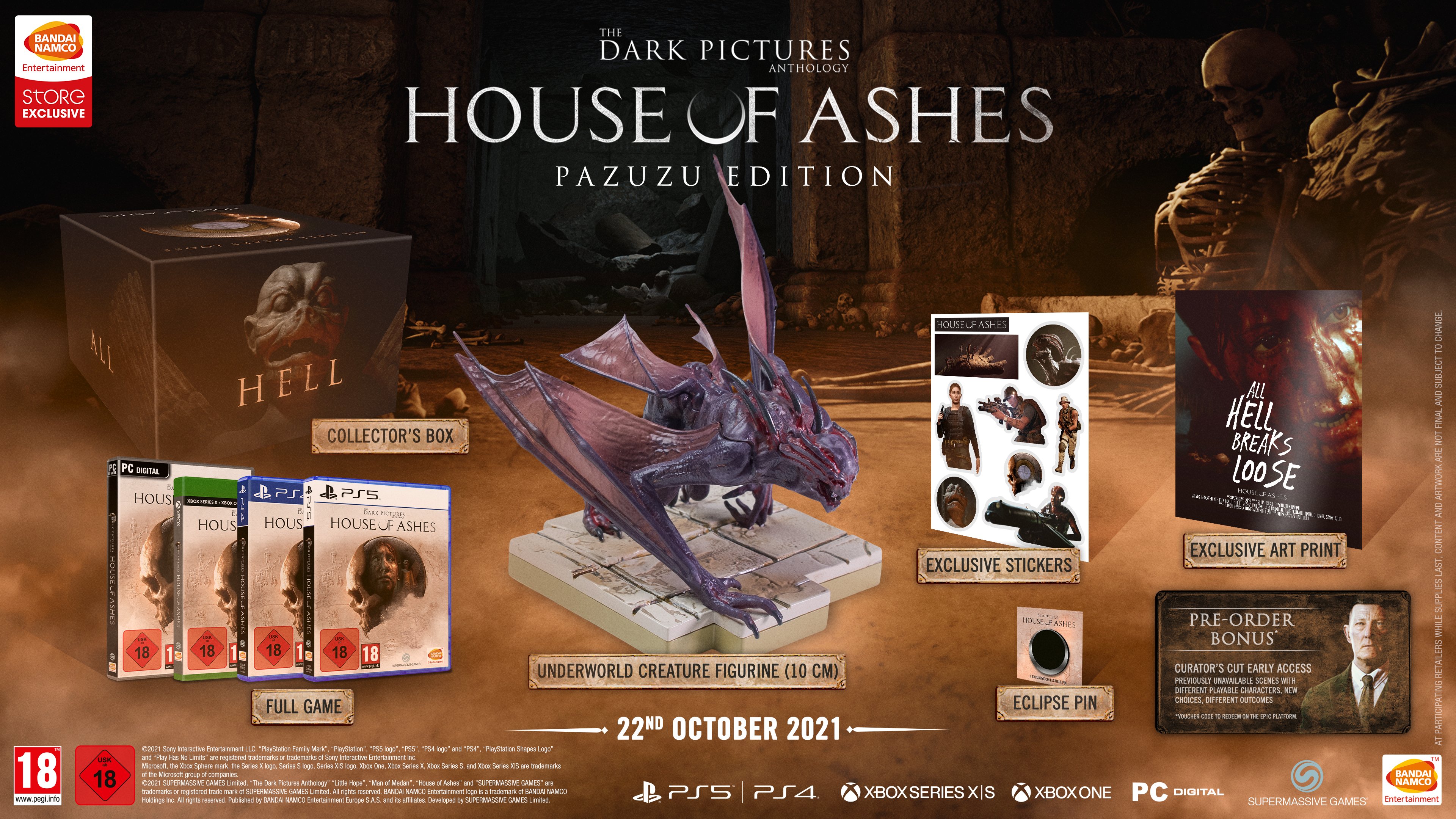 The Dark Pictures Anthology: House of Ashes Pazuzu Edition