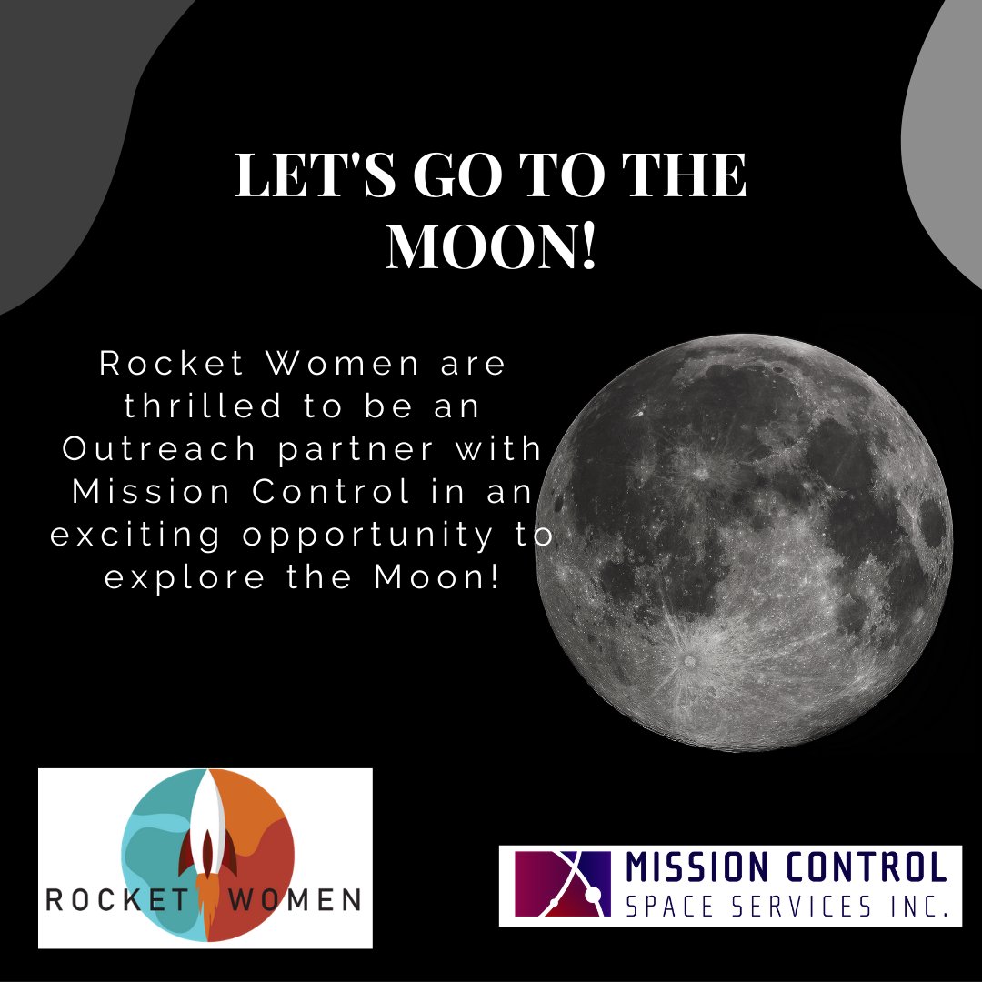 #RocketWomen are thrilled to announce that we are an Education and Public Outreach partner for @MissionCtrlSS' Lunar Demonstration!

#STEM #YouthInSTEM 1/3