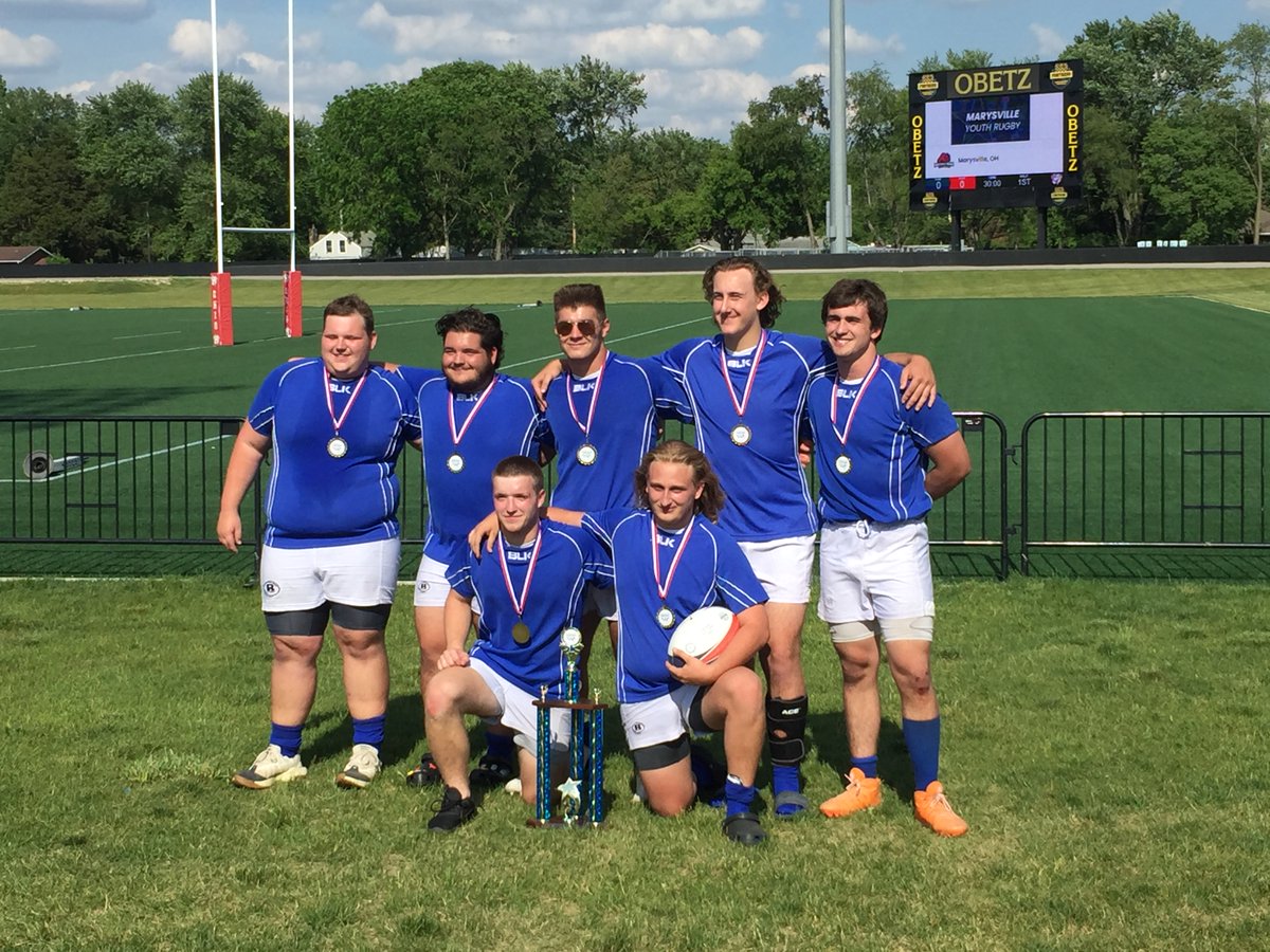 GeoffKaminski's tweet photo. This was our first year as a team, but last Saturday the Olentangy Blues Rugby Team won the State Championship! Love these guys &amp; glad I tried out rugby @RugbyOhio @basnett_kyle @DomSilvestr3 @TylerYanka @19lukebrandt @CarterBluvol https://t.co/qvx9JoWLES