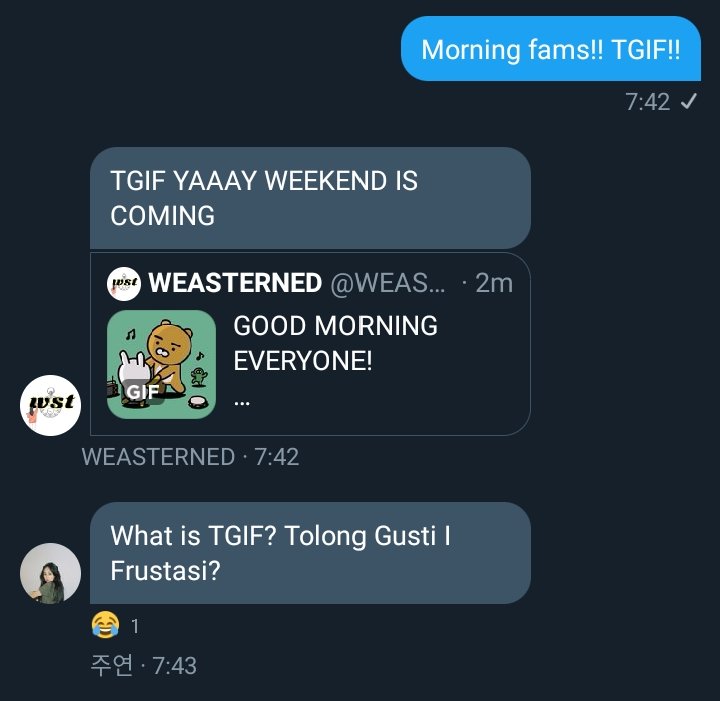 How I started my morning 😂