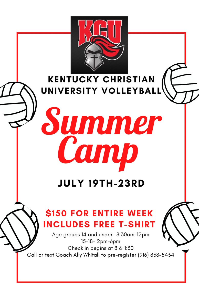 Come join us for a great week. Sign up early!!