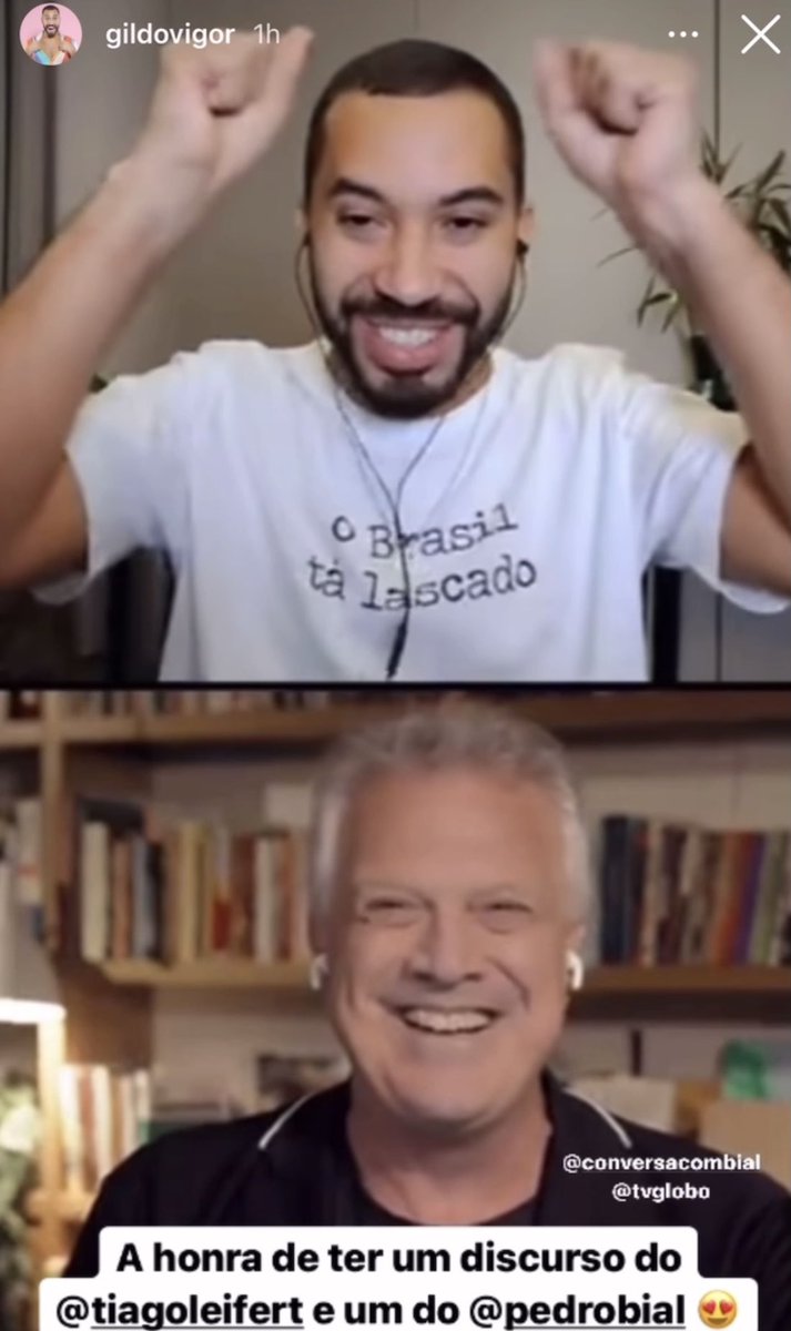coletivolirico's tweet photo. AI BRASILL!! estamos regozijadas de te ver @GilDoVigor na entrevista do #ProgramaDoBial com a camiseta que te mandamos de presente! Vc merece o mundo! 
Gostou? Quer garantir a sua? 📲https://t.co/Xn8pPiyzFh… 

#brasiltalascado #camisetadogil #gildovigor #100algodao #modaafetiva https://t.co/w4O9605pa1