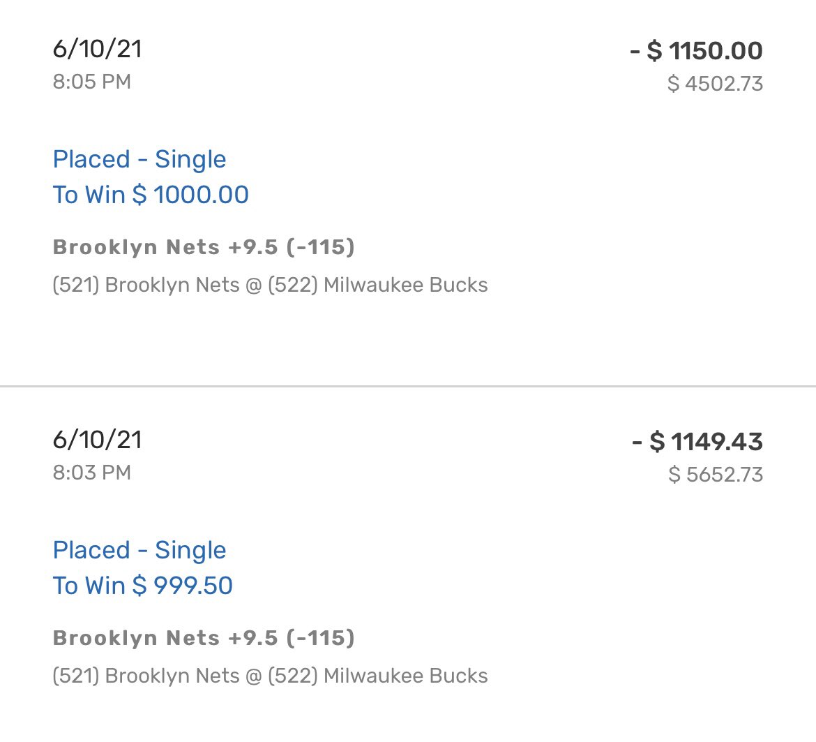 algocappers's tweet image. Grabbed these as well.  Nets +9.5 1.15 to win 1