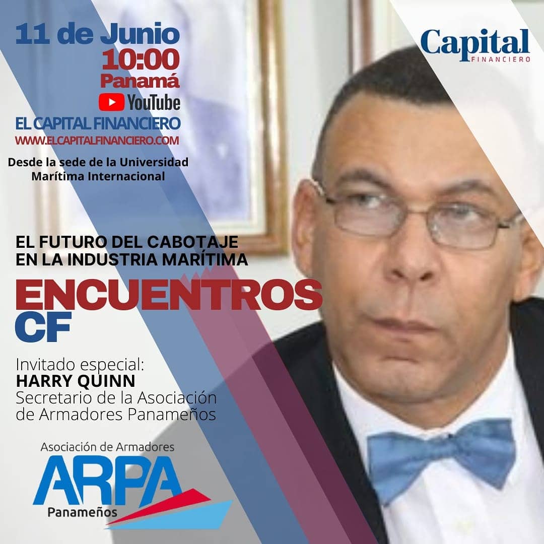 ArmadoresPA's tweet photo. No te pierdas el foro: “El futuro del Cabotaje en la Industria Marítima”, que será transmitido, este viernes 11 de junio, a través del canal de YouTube de @ElCFPanama y que es organizado en conjunto con la @umaritima. https://t.co/1Xyc5qr9q3