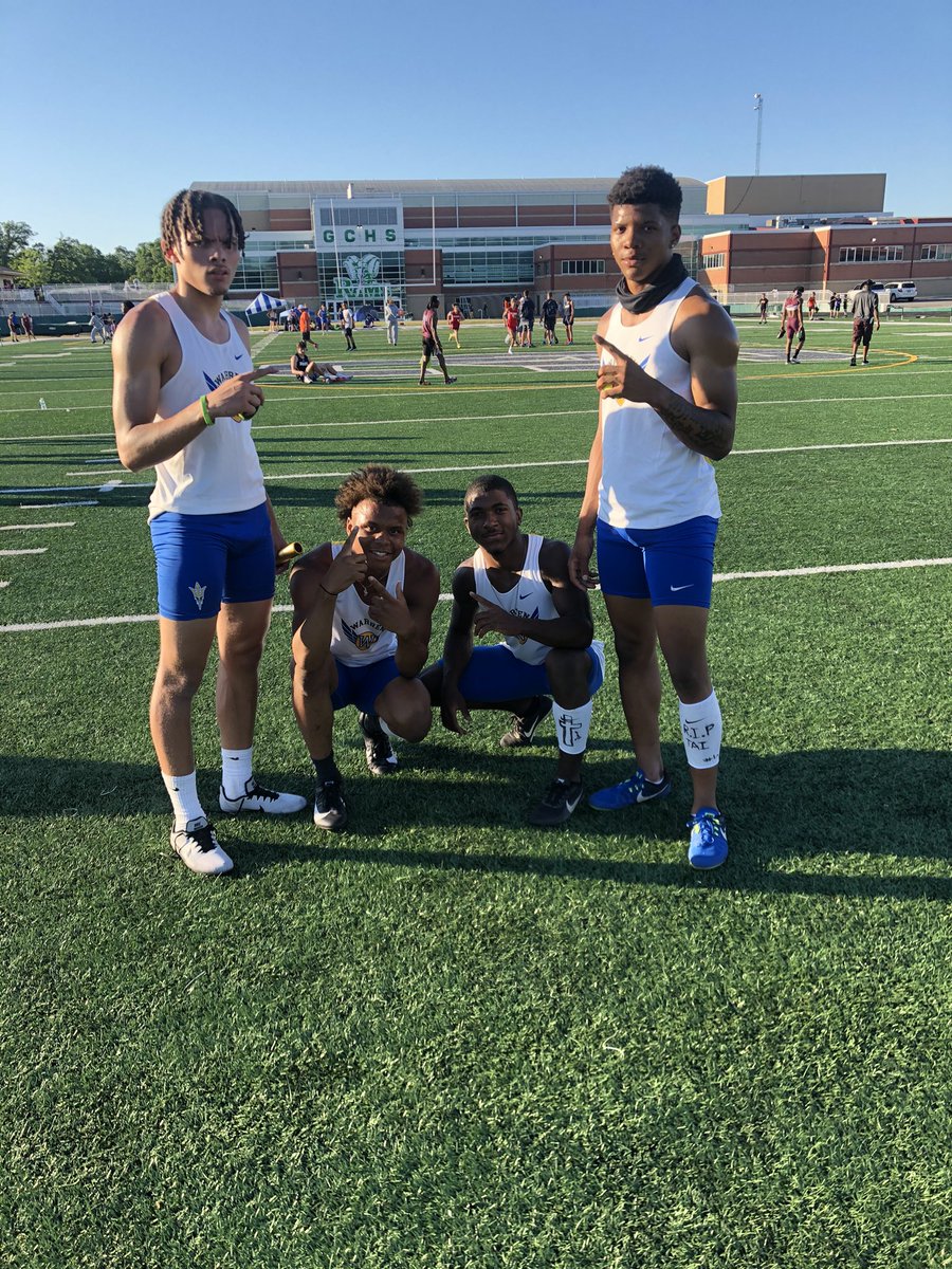 trackWTHS's tweet photo. State Qualified 4x1. 42.87  Joel Williams, Jaden Turner, Cassius Callahan, and Jailen Duffie. 🥇🏆👏👏👏#BATON https://t.co/jUz4n3LM1B