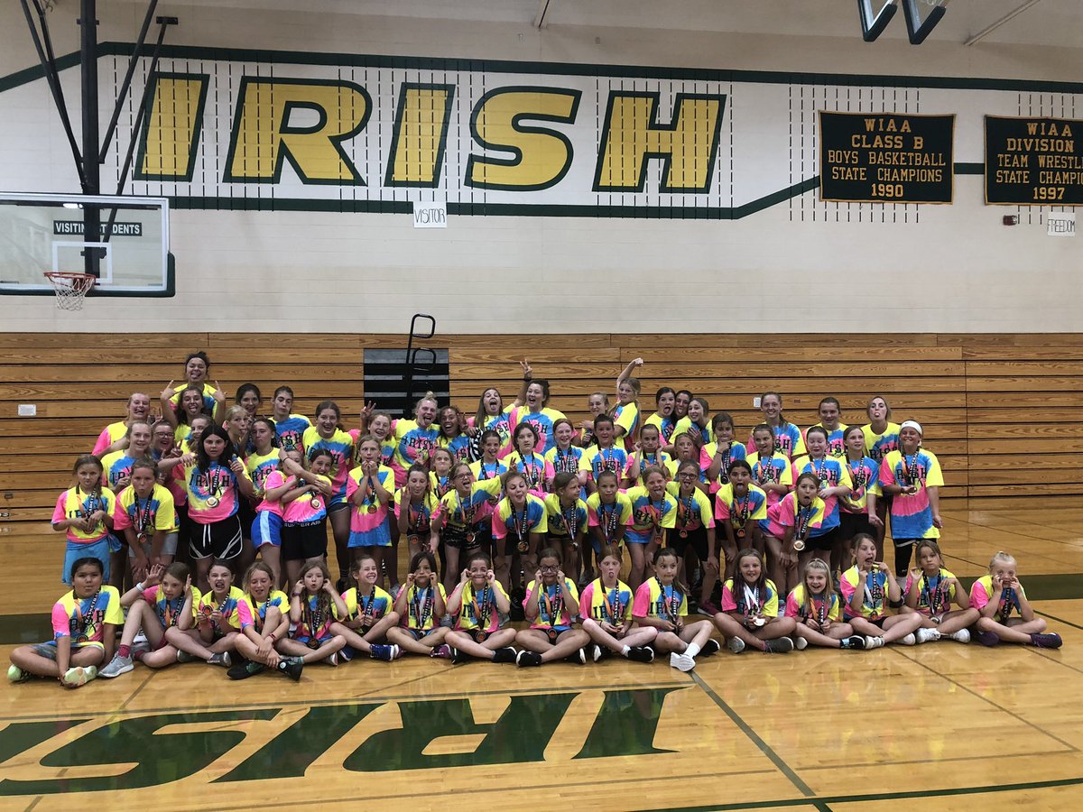 FreedomGBB's tweet photo. This week the Irish worked and played hard at camp! Our hs players served as excellent mentors/coaches as little Irish ballers pounded the fundamentals and battled in competitions all week. WE>ME ๐๐โ๏ธ#traditionisnoaccident #sillypics https://t.co/w7EG4hPhu2