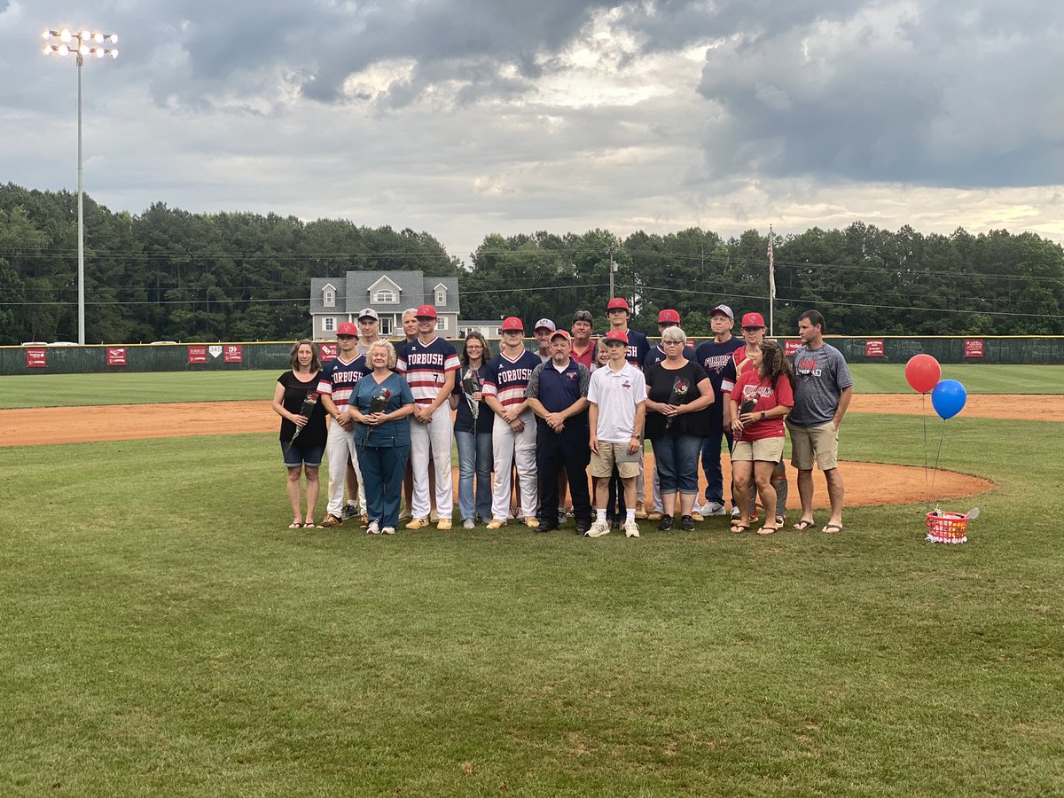 ICYMI: Forbush High School Baseball recognized 7 ultimate players tonight..!! Caleb Boles, Casey Graham, Eli Thomas, Adam Conrad, Reid Coe, Peyton Wall, and Henry Logan..!! All plan to attend and further their future education..!! We wish you the best in your future endeavors..!!
