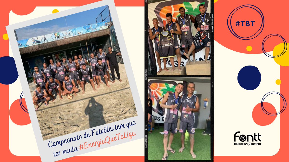 #tbt desse Campeonato de Futvôlei recarregado com Fontt Energy Drink
