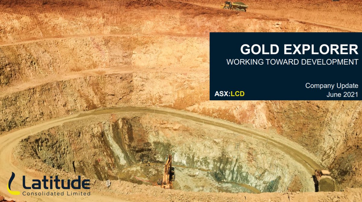 MeekaMetals's tweet photo. Latitude Consolidated is pleased to provide a Company Presentation for June 2021

View here: https://t.co/Ao2H7uejPB

#gold #Murchison #exploration #mining #news $LCD #ASX https://t.co/xSM6uijLJT