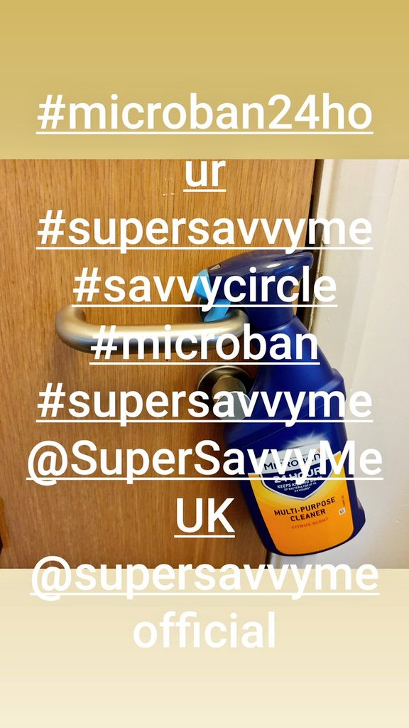 NUTTYNAN65's tweet photo. @supersavvymeofficial
#supersavvyme #savvycircle #microban #microban24hour https://t.co/ZzmbDxgRuf