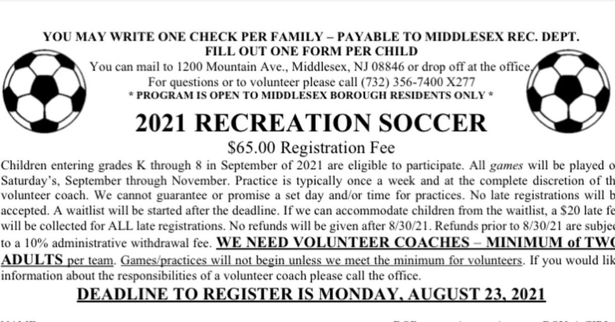 middlesexrec tweet picture