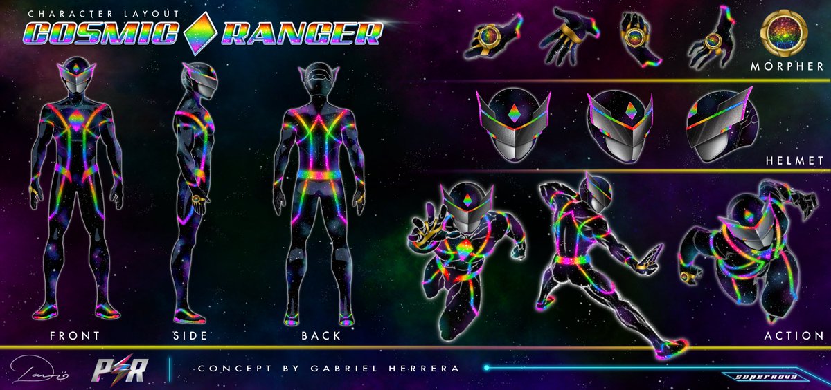 CosmicRanger006's tweet photo. Introducing the Cosmic Ranger!
my original character years in the making has gone through countless redesigns but this is it,this is the ranger of my dreams brought to life by the incredible @dannodrewthis, a Ranger filled with Pride and Power #PowerRangers #CosmicRanger https://t.co/PuTmMIQPi9