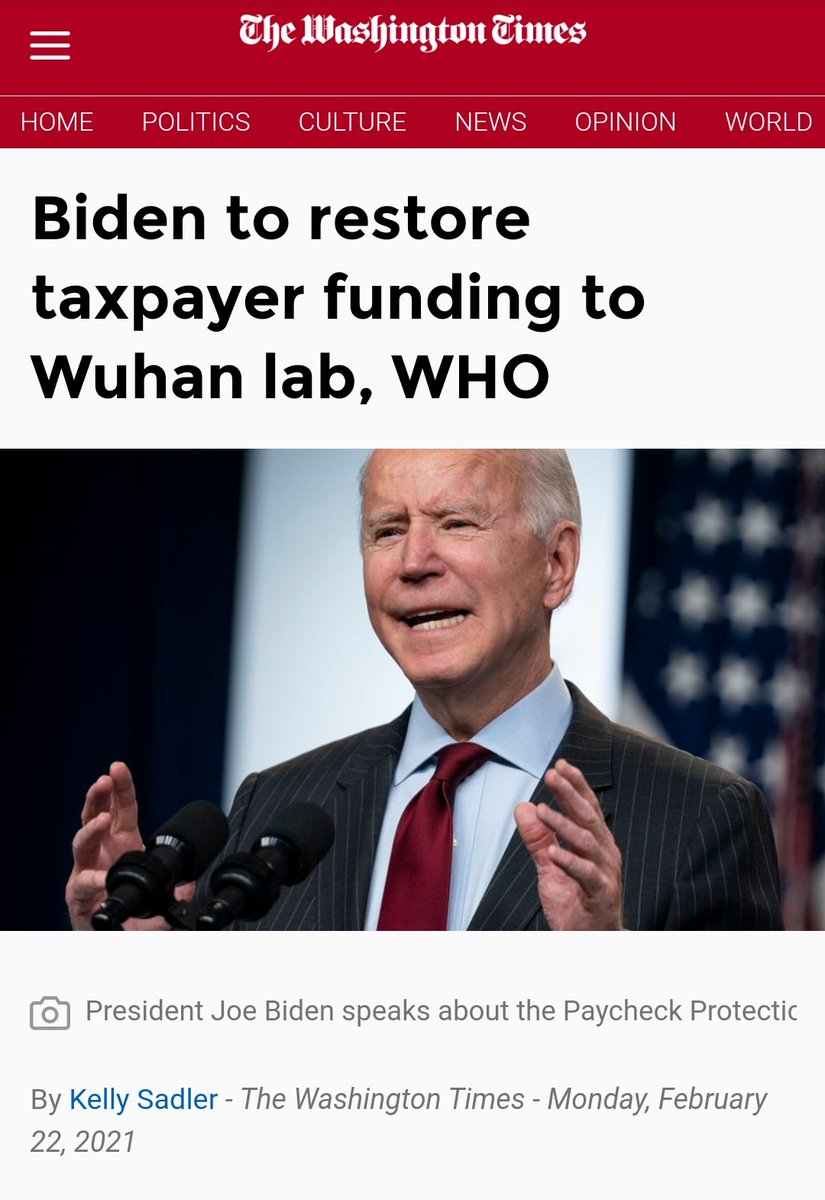 PhaedraXTeddy's tweet photo. Is he compromised or something?
#DefundWuhanLab https://t.co/V7BLlhm0S7