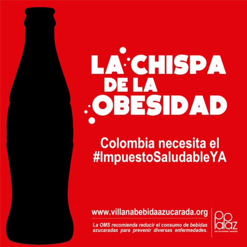 RedPaPaz's tweet photo. El impuesto a las bebidas endulzadas es una medida costo efectiva que reduce su consumo en al menos 32%.
Colombia necesita el #ImpuestoSaludableYa a las bebidas endulzadas. https://t.co/b34cgn4z3f