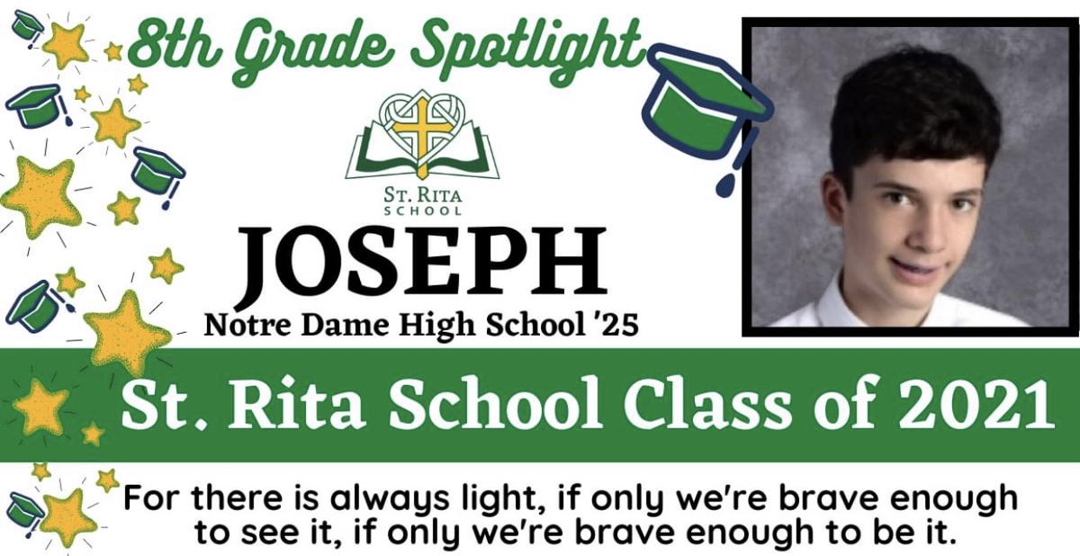 We are shining a Spotlight on the SRS Class of 2021! We know you will do great things, and will shine bright for all the world to see. Congratulations and God Bless.
#SRSCrusaders2021 #stritaspirit #catholicschool #catholiceducation #ctschools