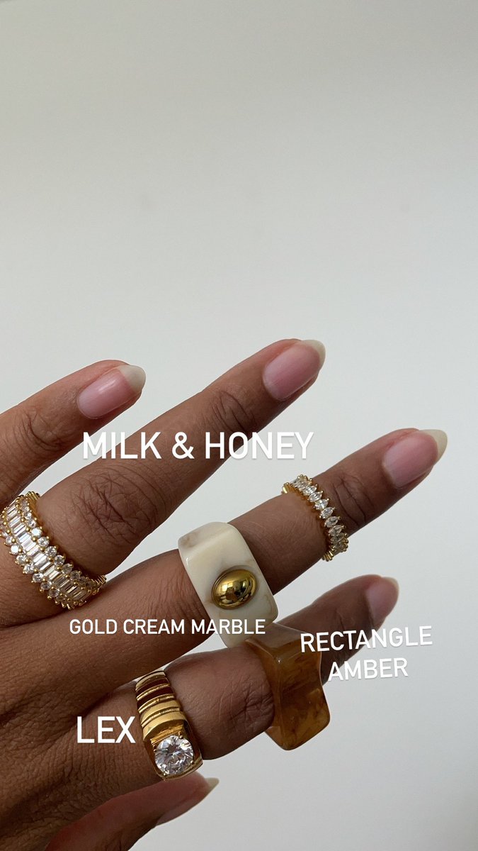 Woman_of_Gold's tweet photo. Some of my personal fave ring combos ✨ all @Dixiegraze of course https://t.co/oD9p3DTEgj