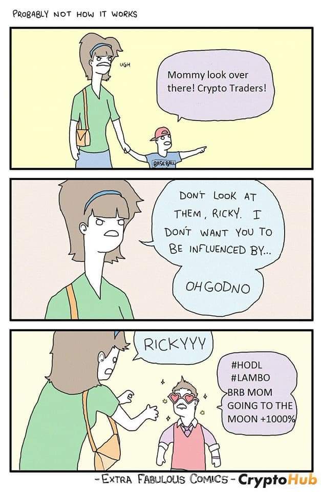 DogePanama's tweet photo. Our kids be like: 🤣 #dogecoin #tothemoon #WhenLambo https://t.co/iYqqkjSpWm