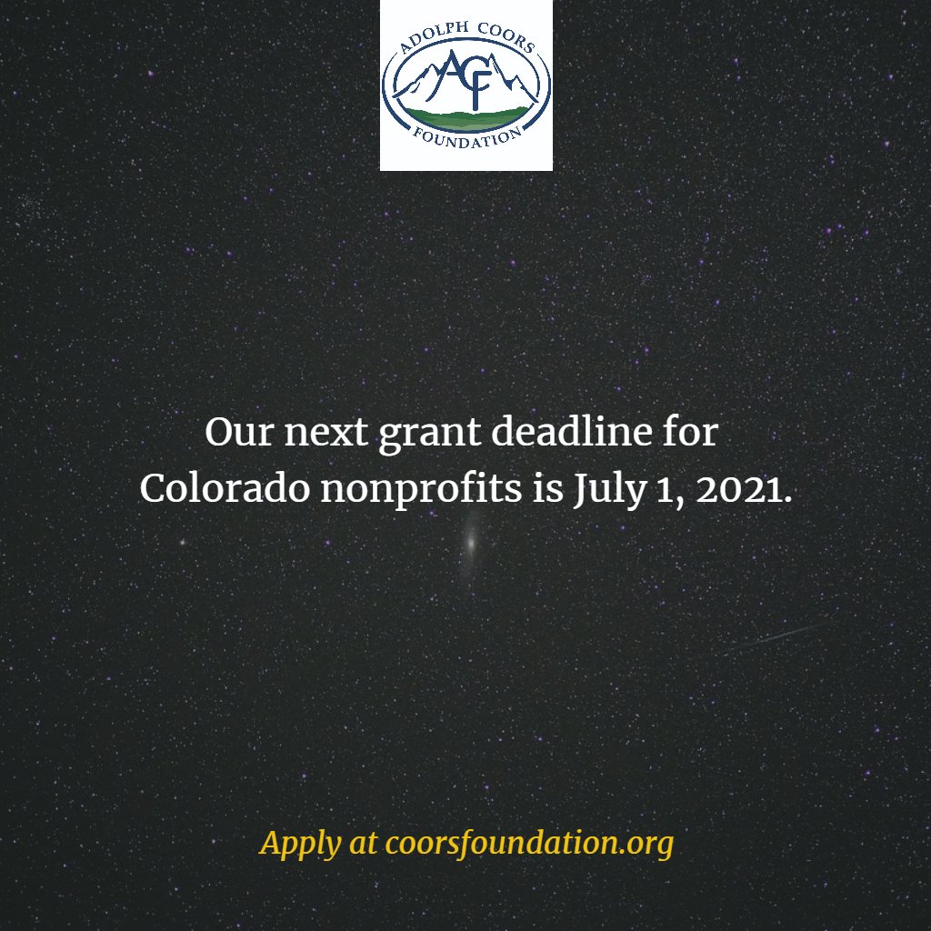 Adolph Coors Fdn tweet media