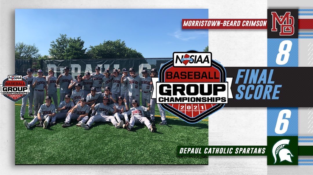 Morristown Beard School Crimson Athletics (@athleticsmbs) on Twitter photo STATE CHAMPS‼️ Crimson Baseball defeat DePaul 8️⃣ - 6️⃣ to capture the NJSIAA, North Jersey, Non-Public B State Championship. #gomobeard <a href="/morristownbeard/">Morristown Beard</a> STATE CHAMPS‼️ Crimson Baseball defeat DePaul 8️⃣ - 6️⃣ to capture the NJSIAA, North Jersey, Non-Public B State Championship. #gomobeard <a href="/morristownbeard/">Morristown Beard</a>