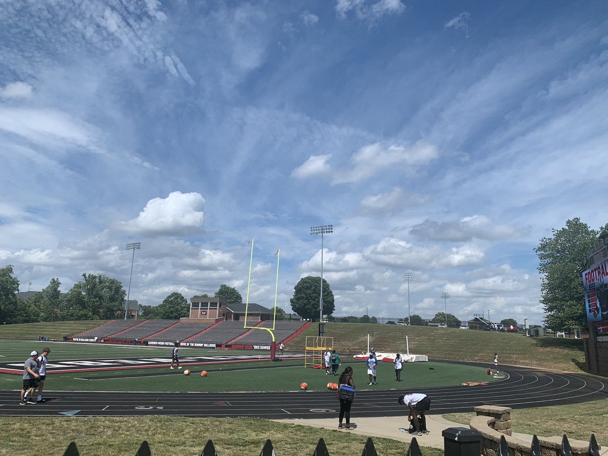 Thank you <a href="/tlamb9/">The Lamb9</a> and <a href="/GWUFootball/">Gardner-Webb Football</a> for having me i had a great time and definitely learned some things from <a href="/Coach_Davenport/">Coach Dominique Davenport</a>