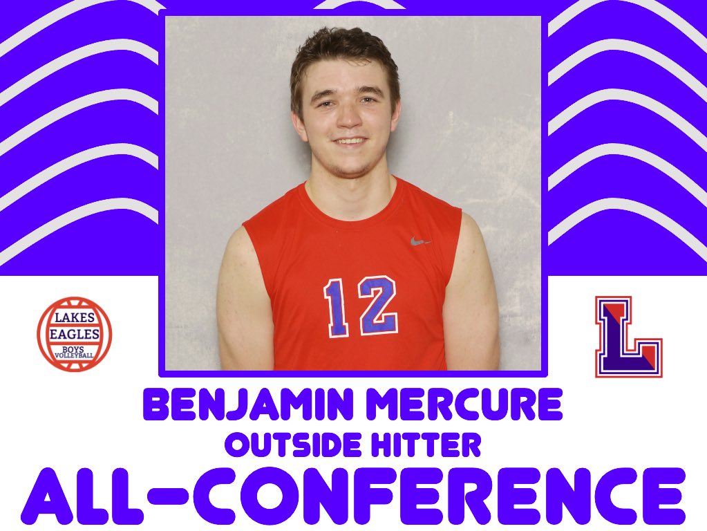 Lakes_Vball's tweet photo. Congratulations to our FOUR All Conference athletes in the NLCC: Ryan Cholewinski, James Leone, Benjamin Mercure, and Benjamin Welch! #TraditionStartsToday https://t.co/eBcdmtGe2r
