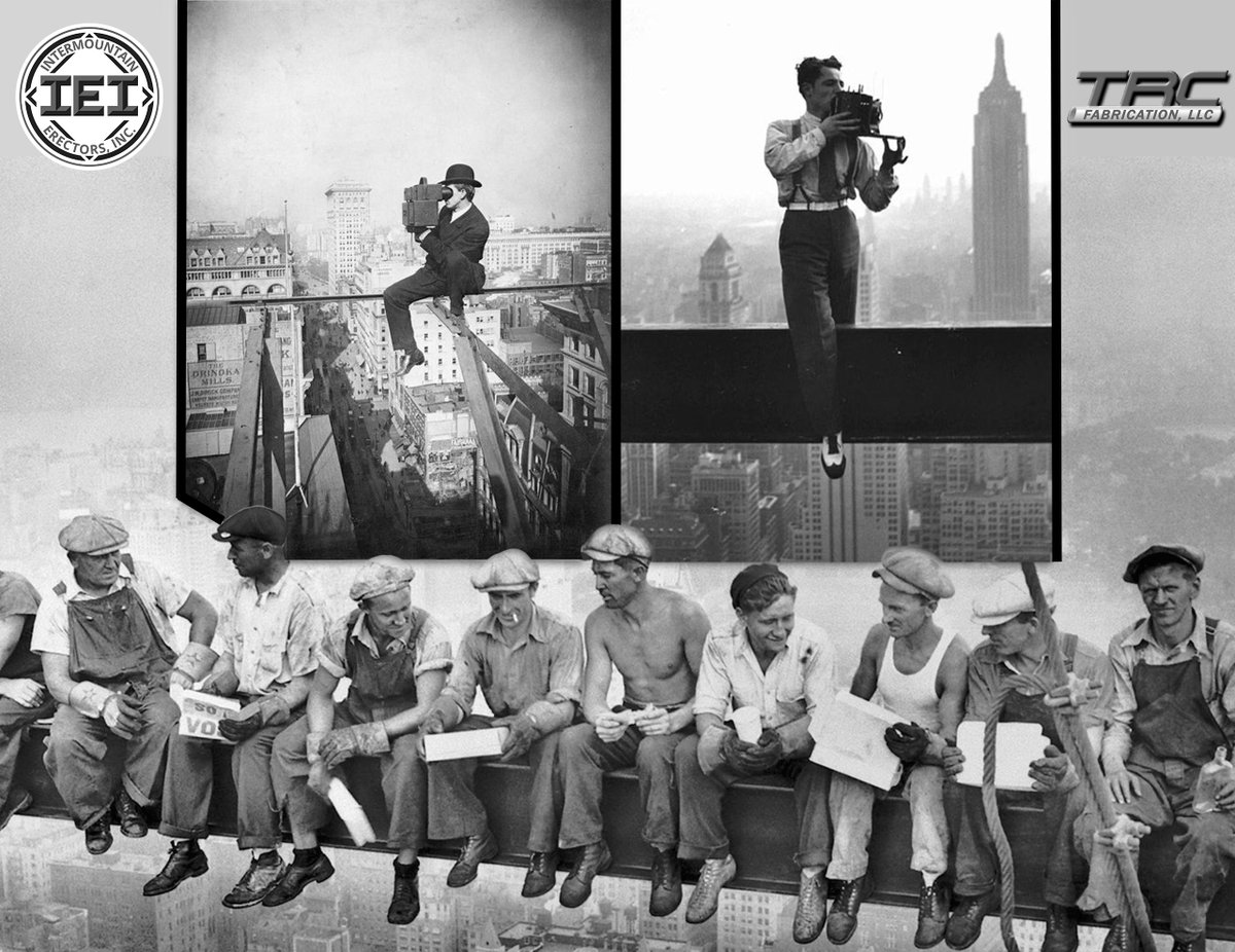 IncErectors's tweet photo. You remember the iconic "Lunch atop a Skyscraper" taken in 1932, but have you seen the legendary photographer responsible for the shot? Charles Clyde Ebbets was one gutsy guy...#ThrowbackThursday 

#StructuralSteel #MiscellaneousSteel #Steel #SteelErection #Construction https://t.co/7ym6oaOpwB