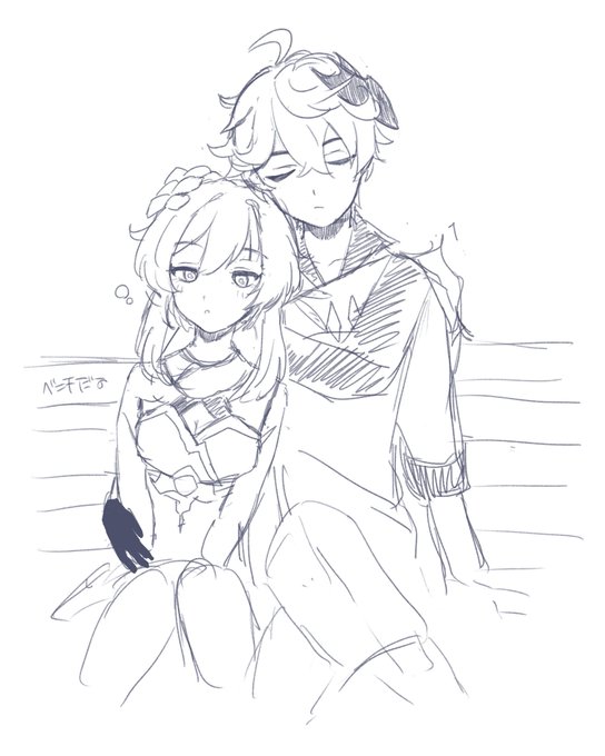 @gnsn_null らくがきの練習 
#タル蛍 #chilumi 
