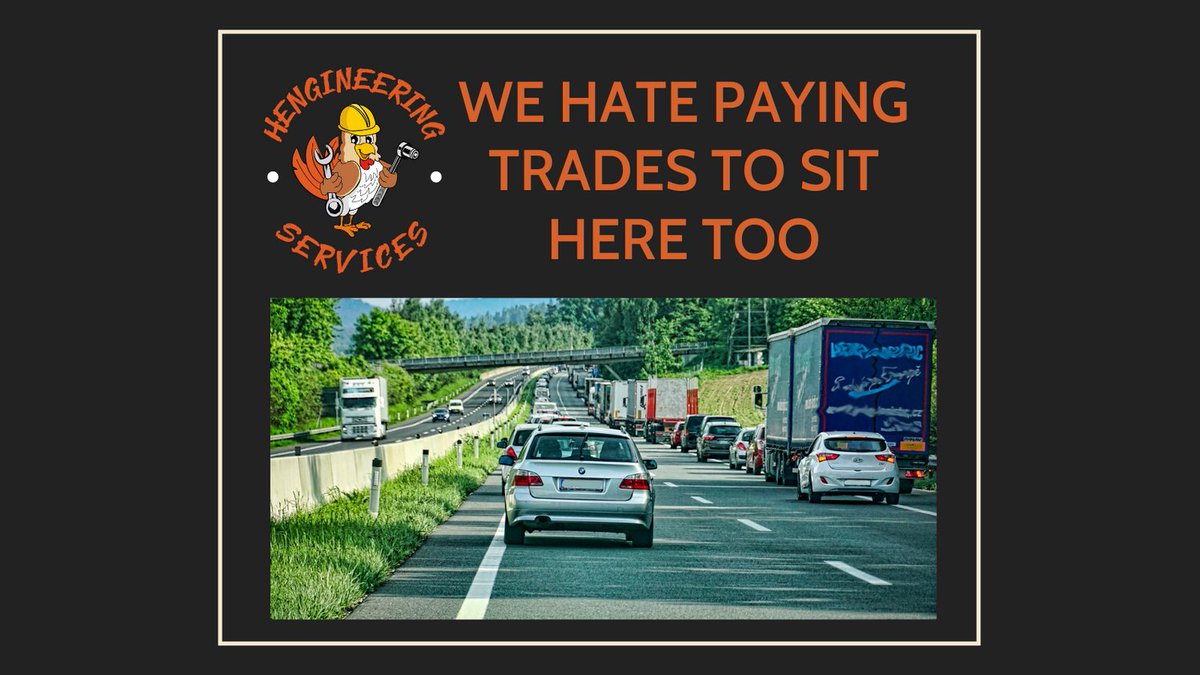 We're farmers too, so we understand that you begrudge paying tradespeople full whack to sit in traffic jams, before they've even picked up a tool. Our pricing structure has been designed to be fair to you, so you only pay a nominal cost for travel time. #PoultryEngineers #Fair