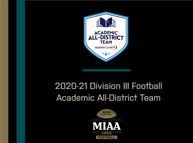 MIAA1888's tweet photo. Seven #D3MIAA Football Players Receive CoSIDA Academic All-District Honors 🏈

@gobrits - Jack Bush, Jared Jones

@HopeAthletics - Brady Eding

@khornets - Noah Coplan

@OlivetAthletics - Andrew Campbell, David Curl, Seth Young

READ -- https://t.co/ccuQQxi0Lc

#MIAAfb https://t.co/nAcrv2tXBG