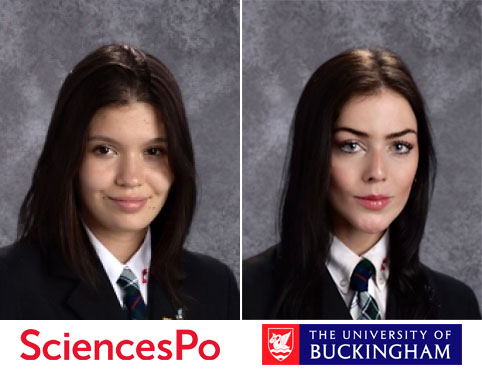 Even more Graduates heading overseas... Congratulations to Freya, who, after a Gap year, will attend Sciences Po in France and complete a Dual Degree program with UBC, and Grace, who is entering medicine at Buckingham in England!
