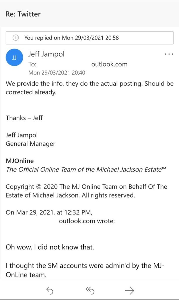 #MJFam….better sit down for this one😡 Guess who does the posting for MJs official online pages?? This is UNACCEPTABLE as far as I’m concerned! And you wonder why it seems they are trolling us…because they are! <a href="/michaeljackson/">Michael Jackson</a> estate needs to fix this now!!