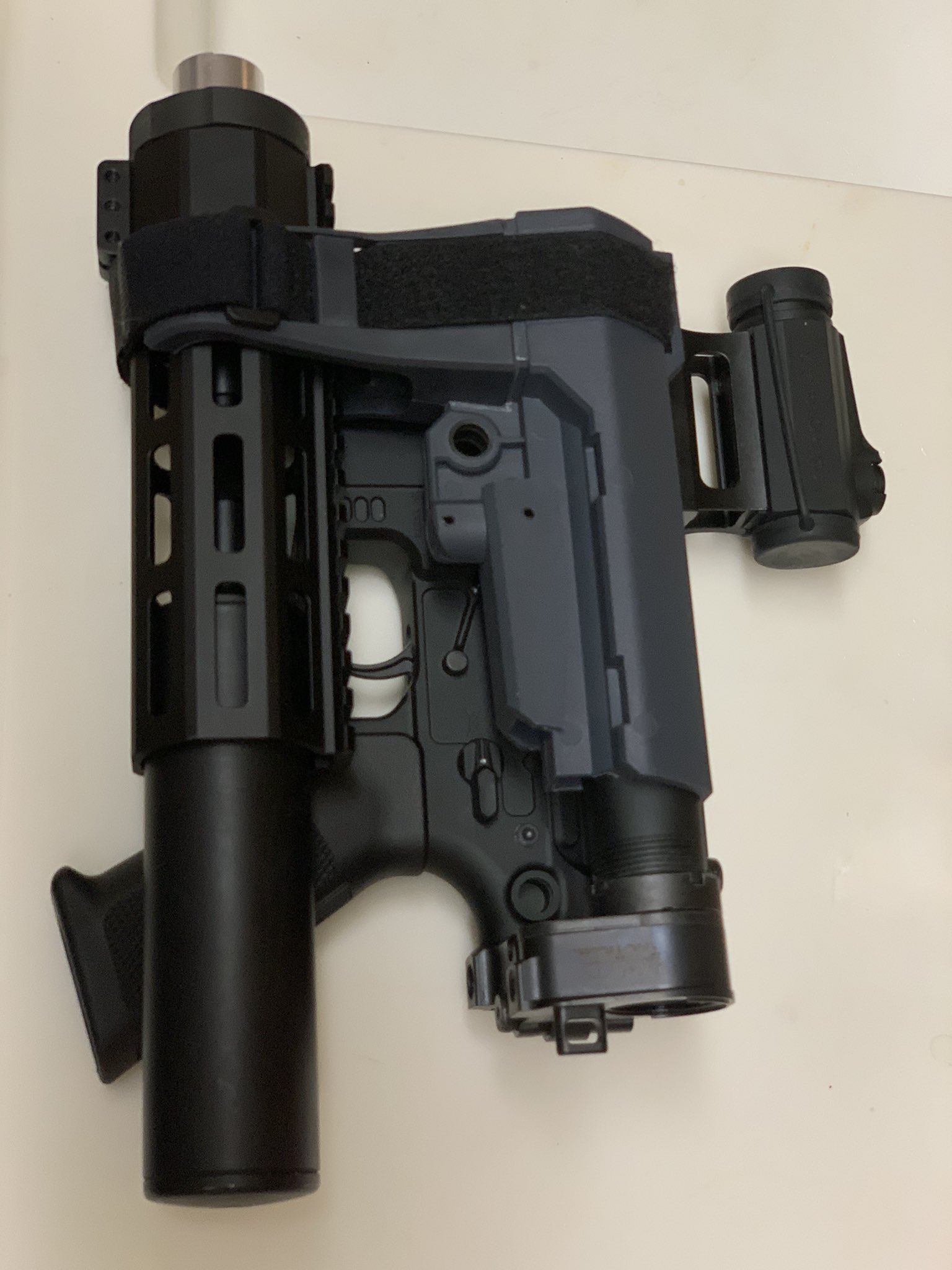RGW製 東京マルイ MWS対応 QDハンドガード4インチ
