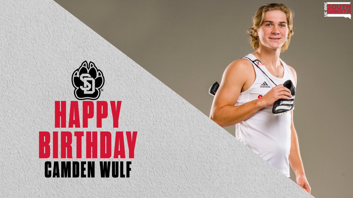 Happy birthday, <a href="/WulfCamden/">Camden Wulf</a>! 🥳

#GoYotes x #WeAreSouthDakota 🐾