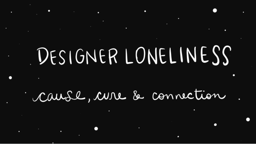 sfdesignweek's tweet photo. Kat Vellos explores at 3:00 PM why so many designers experience loneliness in their roles, and how this leads to struggling in individual designers' lives and attrition across the design field. https://t.co/iX62QLbrTH
#notbusinessasusual #designforsocialimpact
#POWER #SFDW202 https://t.co/fLmOX5tqco