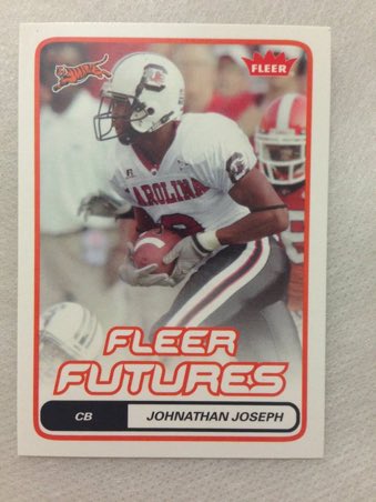 ThePMReviews's tweet photo. Rookie card throwback in honor of  @JJOE2424’s retirement. 

Congratulations on a great career, one of my favorite CB’s. https://t.co/WV4fvvGzHG