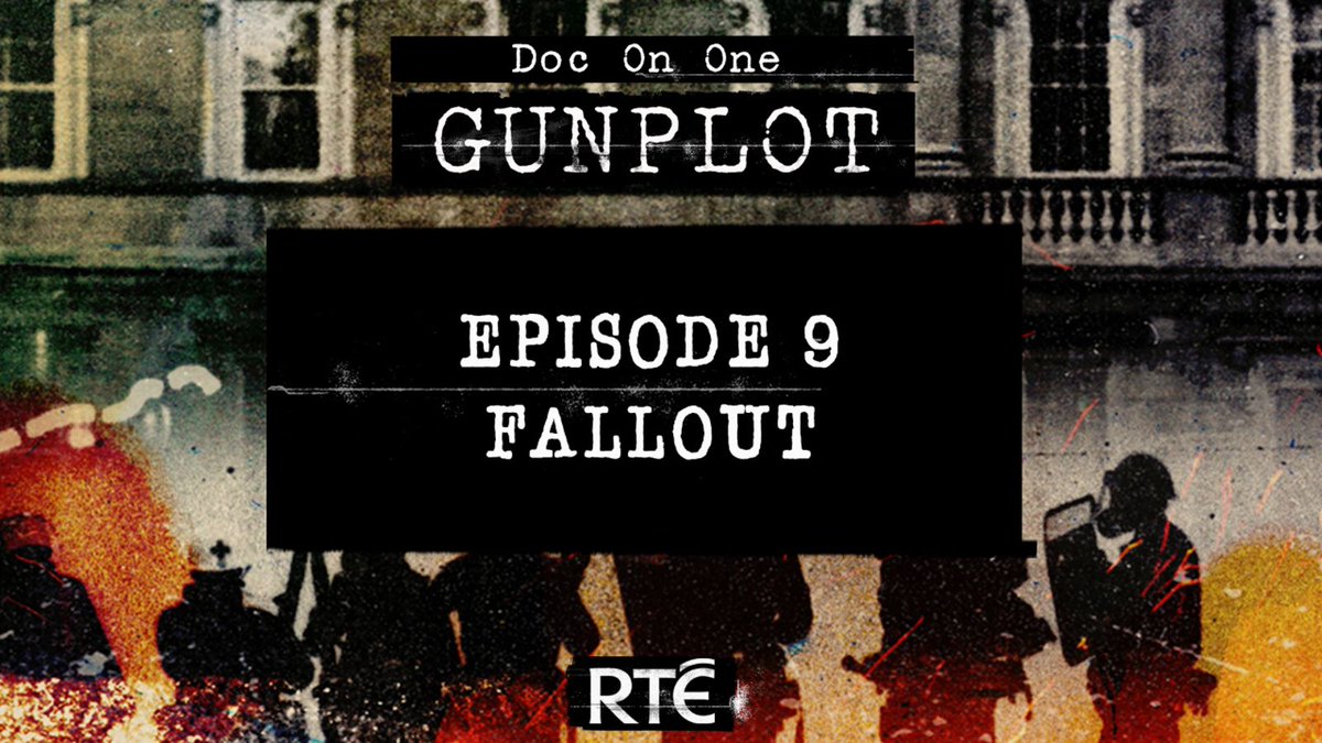 rte's tweet photo. To conclude this nine-part audio maze of conspiracy theories, government corruption, and violence the creators will unpack life after this national firestorm. In the words of Captain Kelly "It's only starting now".
Listen to the final episode of #GunPlot: https://t.co/aN1JtTCmBL https://t.co/gMxv7qKyH0