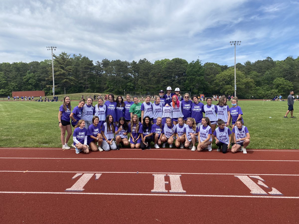 Girls Lax out in force to help with Unified Special Olympics at BHS
