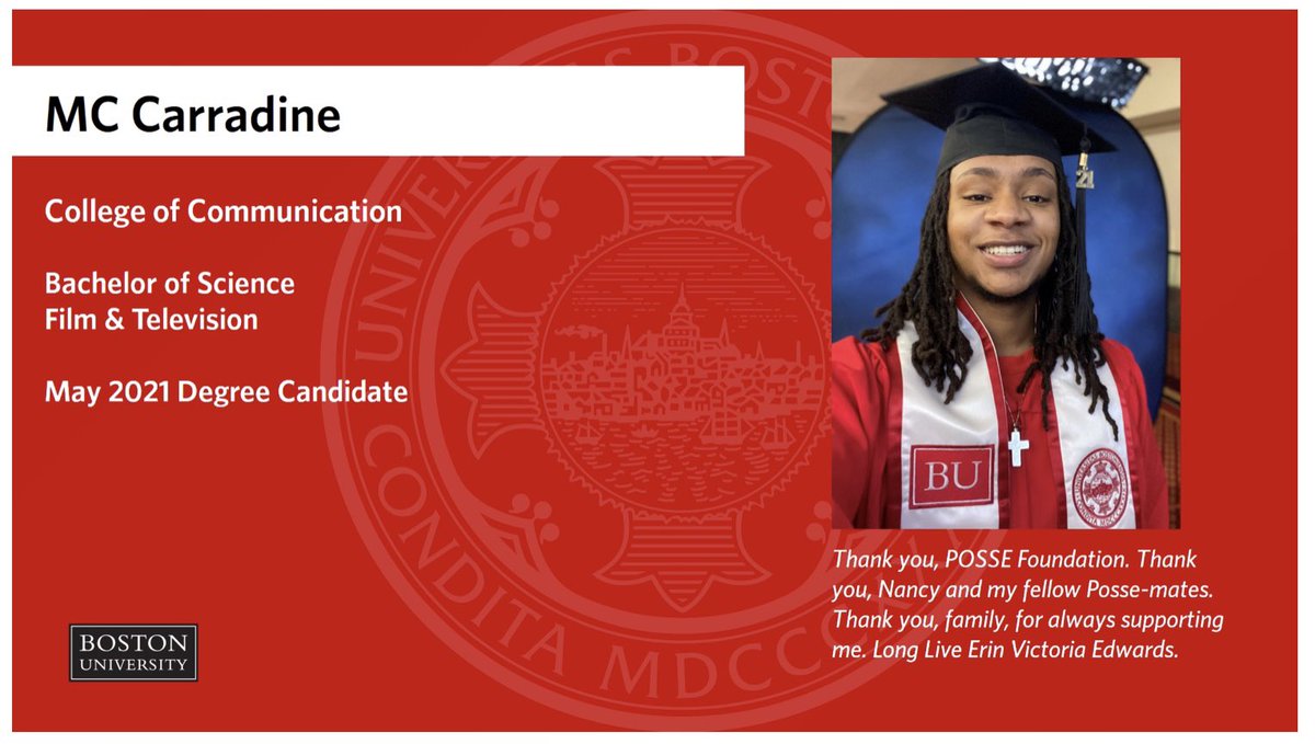 firstnamemc's tweet photo. I still can't believe I graduated last month with a B.S. in Film Production 🏁👨🏽‍🎓🎥 #ClassOf2021 🍾 https://t.co/ao7bGU8qqE
