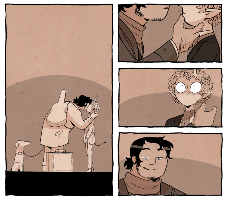 happy pride i just finished drawing a 250+ page comic today (coming?? soon??? to own on disney dvd and video) 