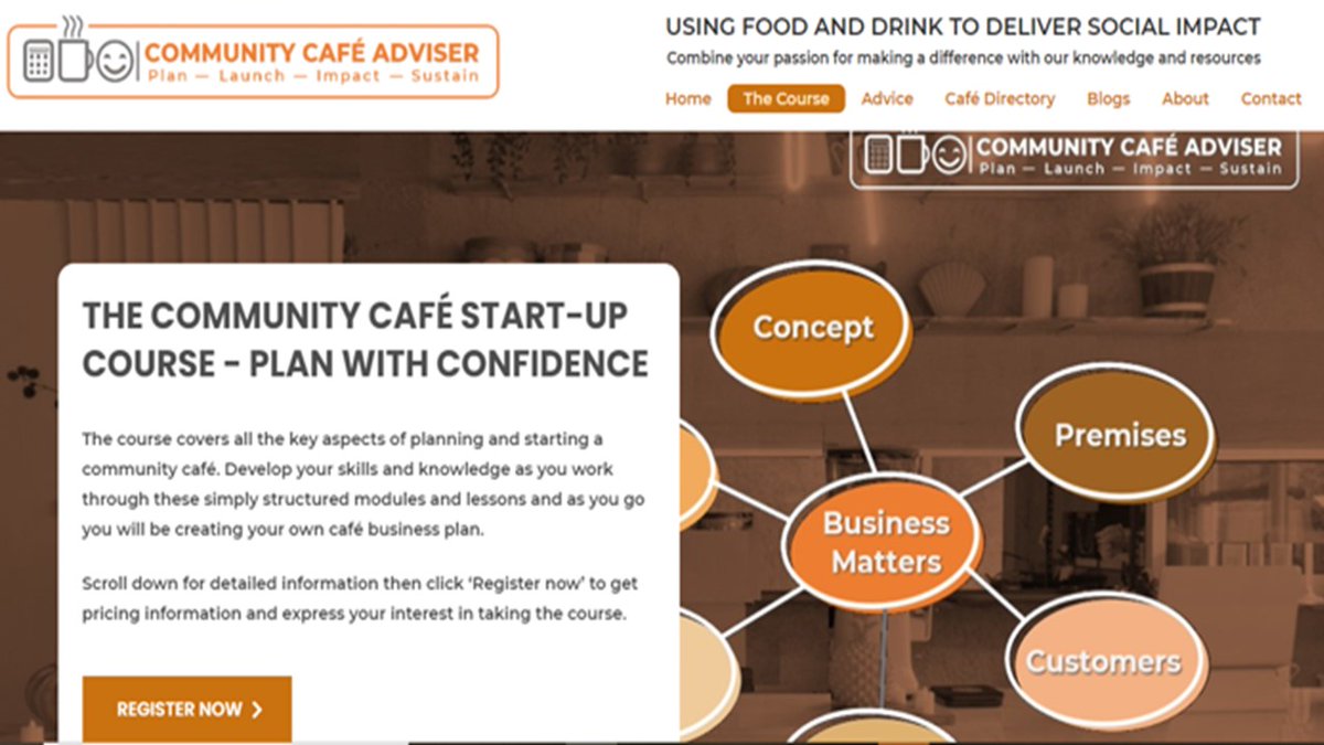 Registration is now open for the Community Cafe Start-Up Course! communitycafeadviser.com/the-course/ #communitycafe #socent
