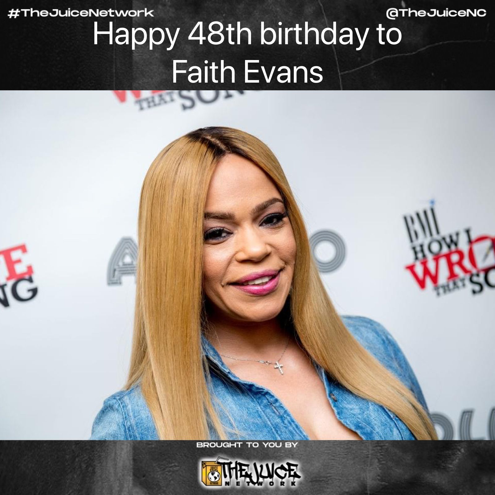 Happy 48th birthday to Faith Evans!    