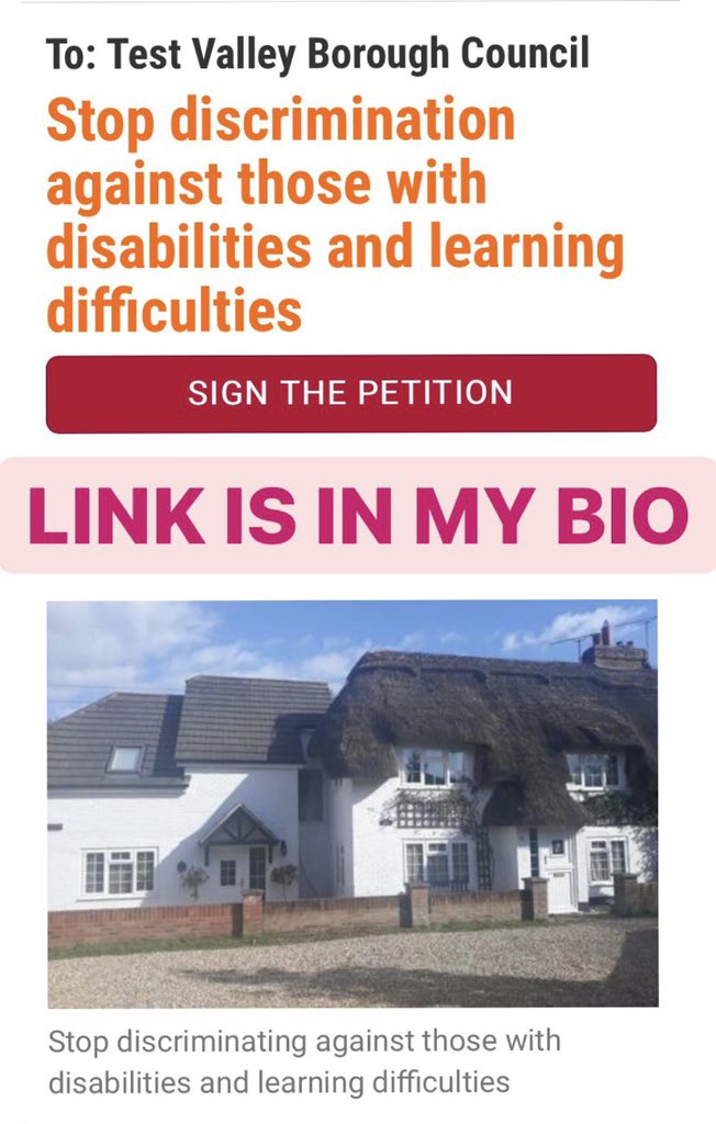 _MaddiElla's tweet photo. Please sign and share to support my application in appeal against the blatant discrimination towards those with learning difficulties and additional needs! 

https://t.co/0kRImfoPvV https://t.co/Ve1TbDnOhO